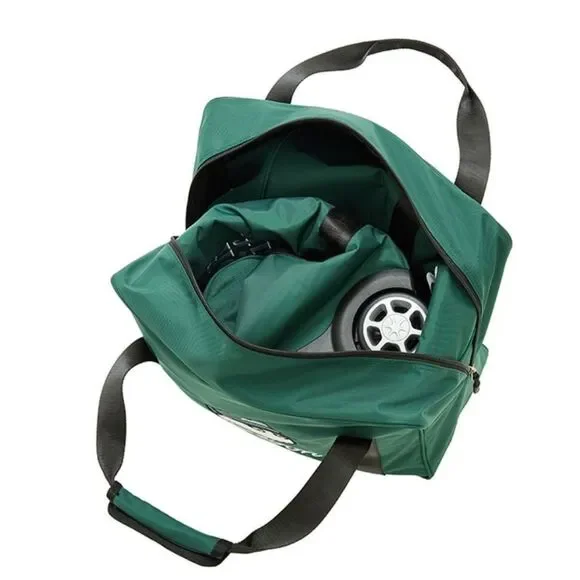 Malbon Golf Caddy Bag Cover Airplane Storage Travel Bag Set Green - Picture 7 of 7